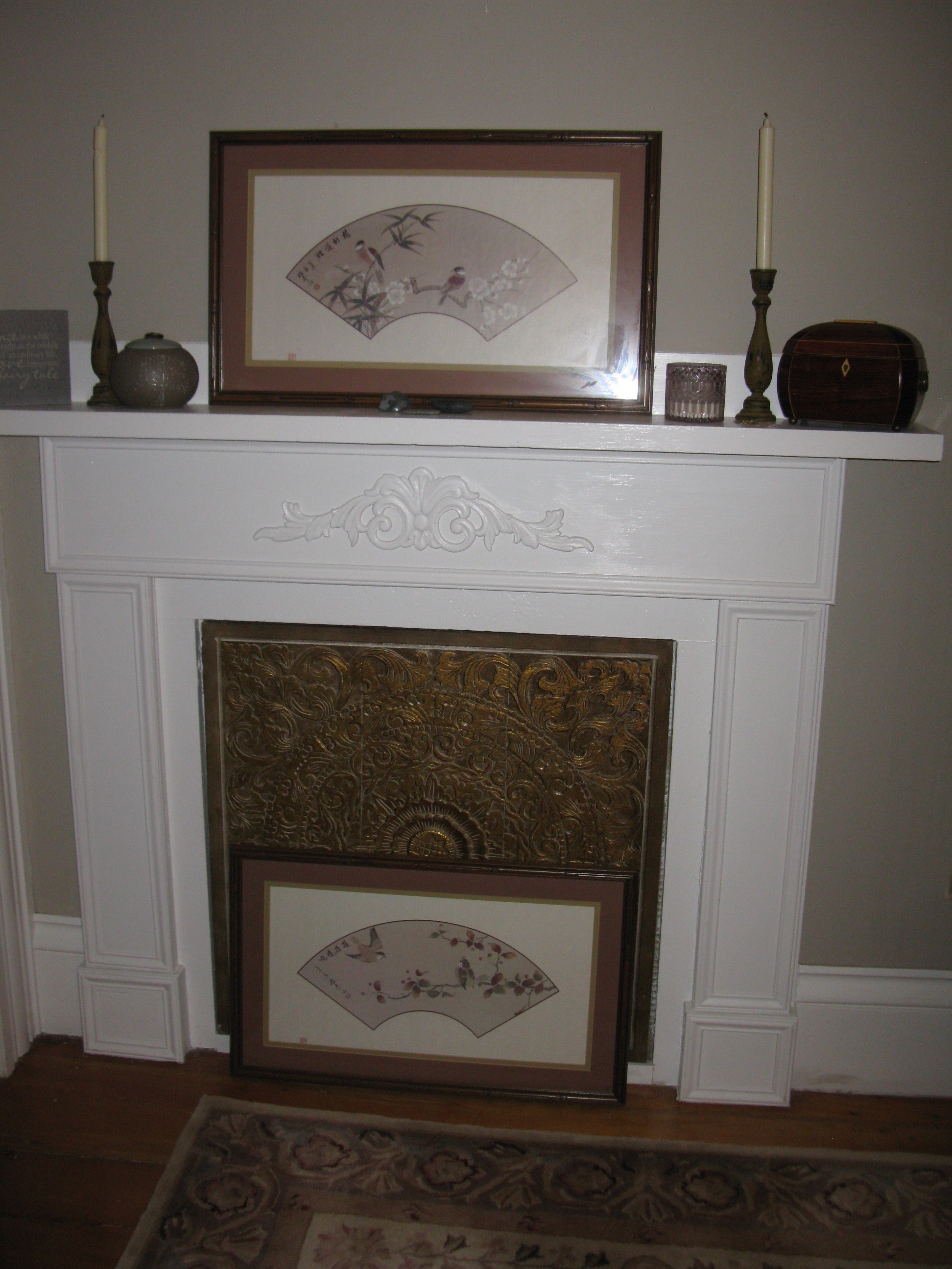 West Bedroom Fireplace